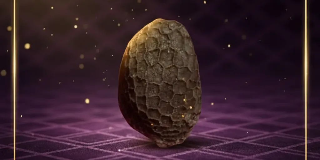 Rare Energized Kuber Mani wealth gem from ocean spiritual stone