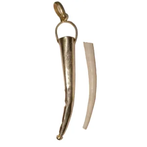 Mangal kantra silver pendant