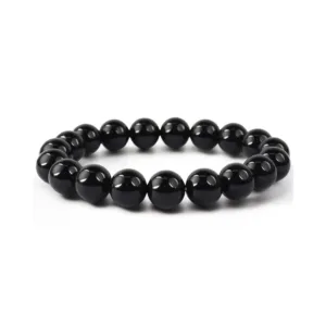black tourmaline stone bracelet