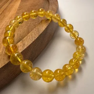citrine stone bracelet