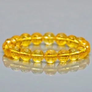 natural citrine bracelet