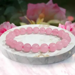 rose quartz bracelet
