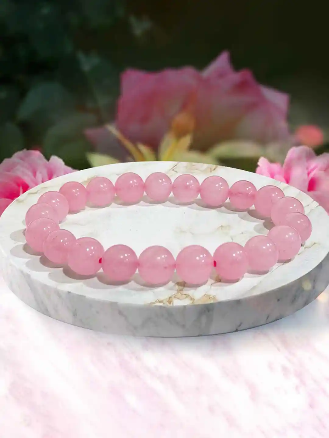rose quartz bracelet rose quartz bracelet