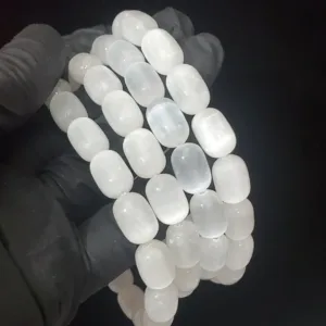 natural selenite bracelet