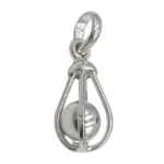 silver solid ball