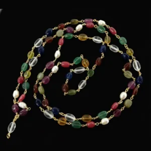 navratna mala on gold