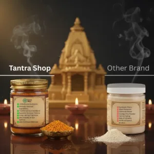 Natural Ashtagandh Chandan paste for astrology, pooja and spiritual sadhana