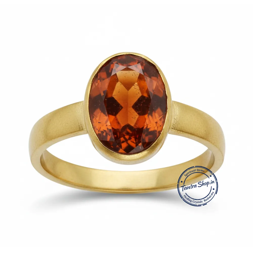 natural gomed in panchdhatu ring natural gomed in panchdhatu ring