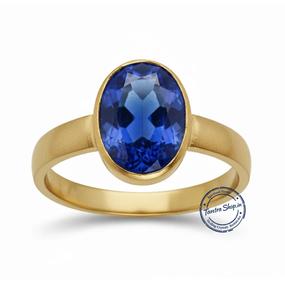 natural nilam in panchdhatu ring natural nilam in panchdhatu ring