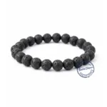 Natural lava stone jawalamukhi bracelet original beads