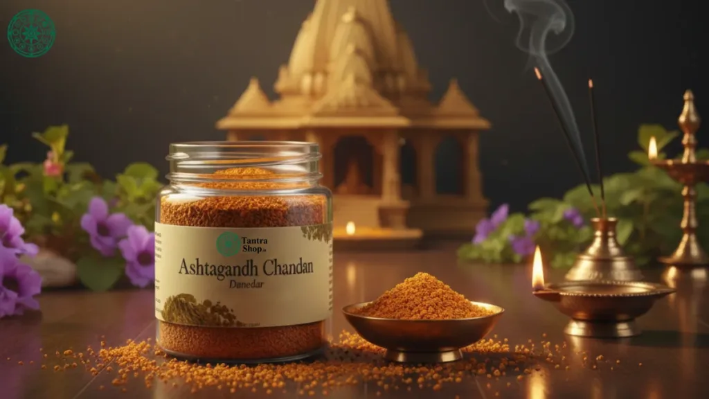 Pure Ashtagandh Original Danedar Chandan for Puja, Tilak and Astrology