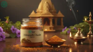 Pure Ashtagandh Original Danedar Chandan for Puja, Tilak and Astrology