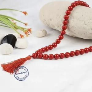 natural red coral munga mala original
