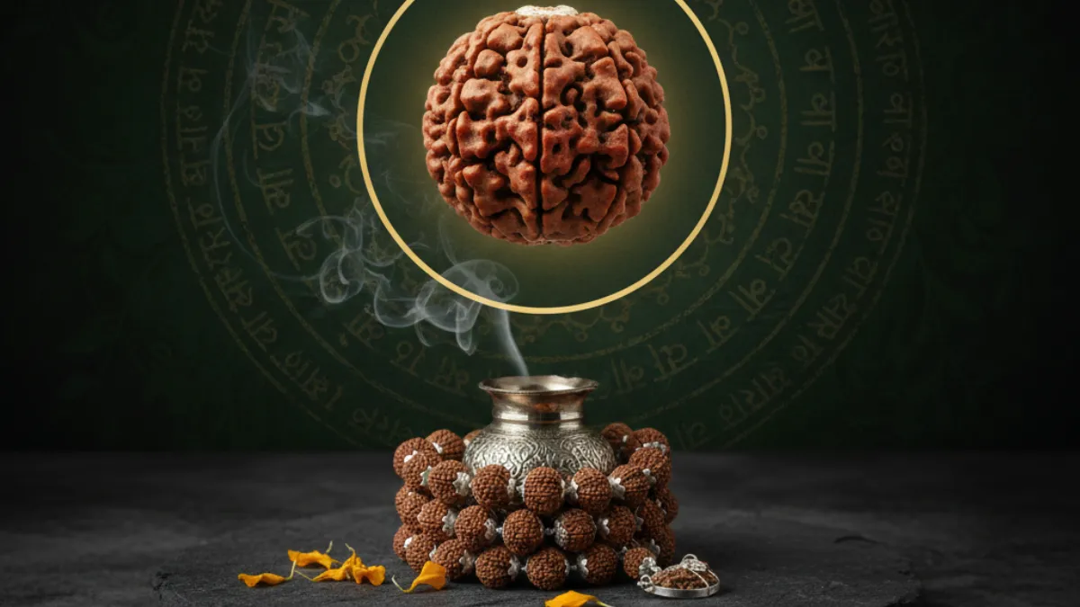 Rudraksha Mahatmya – Complete Shastra-Based Guide of 1 to 14 Mukhi Rudraksha | रुद्राक्ष महात्म्य / रुद्राक्ष ज्ञान-संहिता: Types, Origin, Spiritual Significance & Shastra Praman