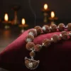 Siddha Rudraksha Mala with 1 to 14 Mukhi Nepali Rudraksha, Ganesh and Gauri Shankar – Energized & Lab Certified