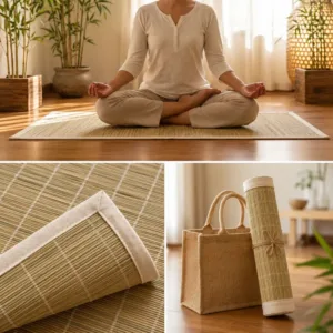 Kusha aasan for mantra japa meditation