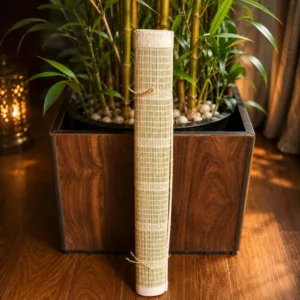 Premium handmade kusha grass aasan for meditation and puja